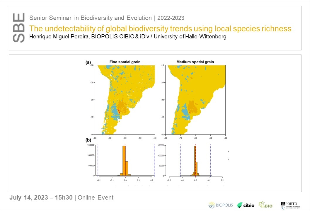 The undetectability of global biodiversity trends using local species richness