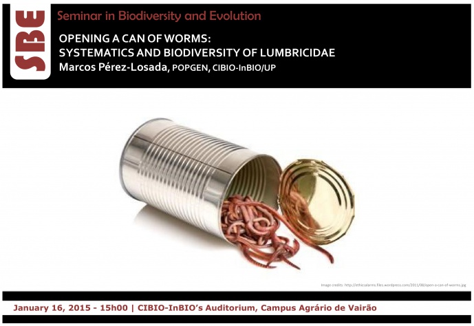 OPENING A CAN OF WORMS: SYSTEMATICS AND BIODIVERSITY OF LUMBRICIDAE