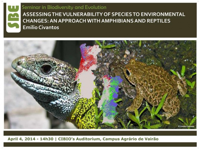 ASSESSING THE VULNERABILITY OF SPECIES TO ENVIRONMENTAL CHANGES: AN APPROACH WITH AMPHIBIANS AND REPTILES