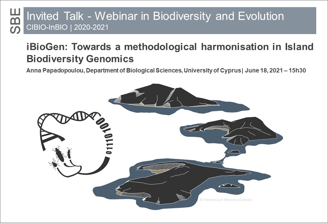 iBioGen: Towards a methodological harmonisation in Island Biodiversity Genomics