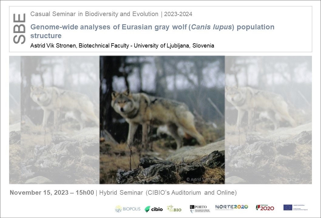 Genome-wide analyses of Eurasian gray wolf (<i>Canis lupus</i>) population structure