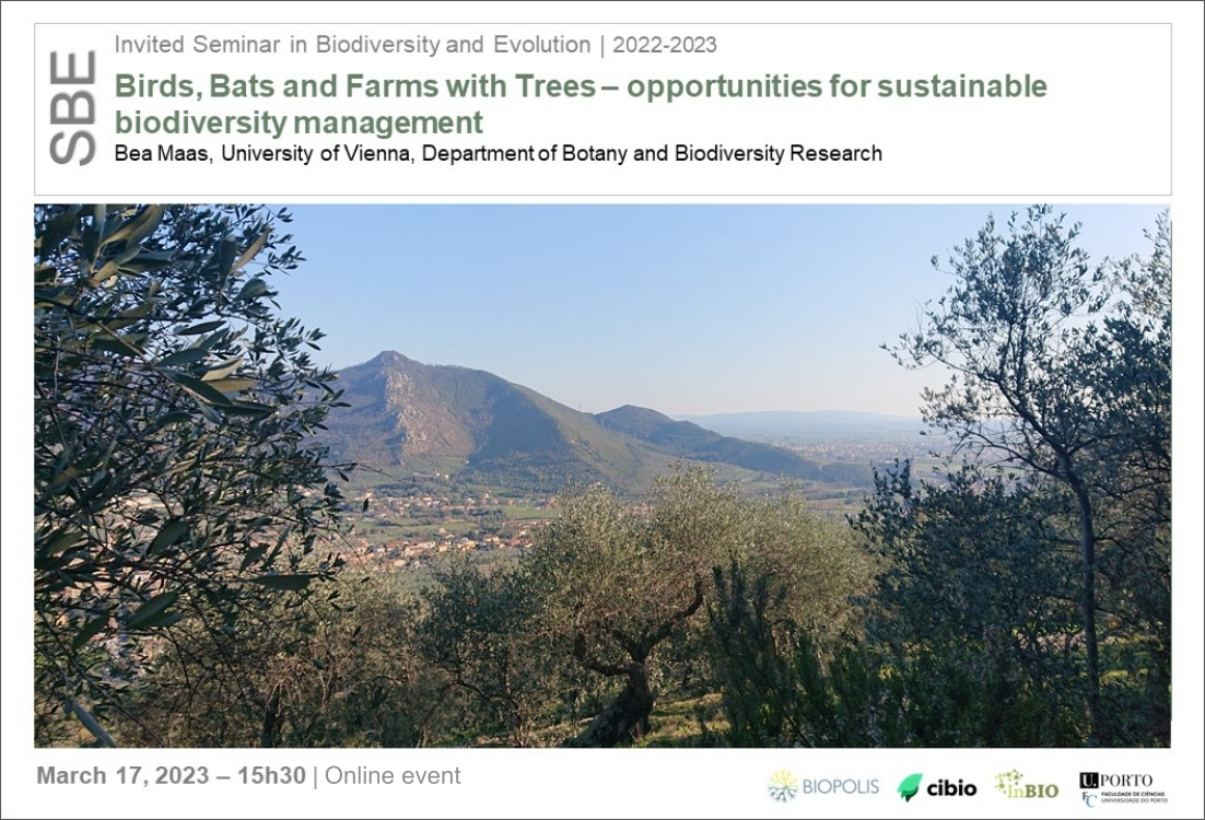 Birds, Bats and Farms with Trees – opportunities for sustainable biodiversity management