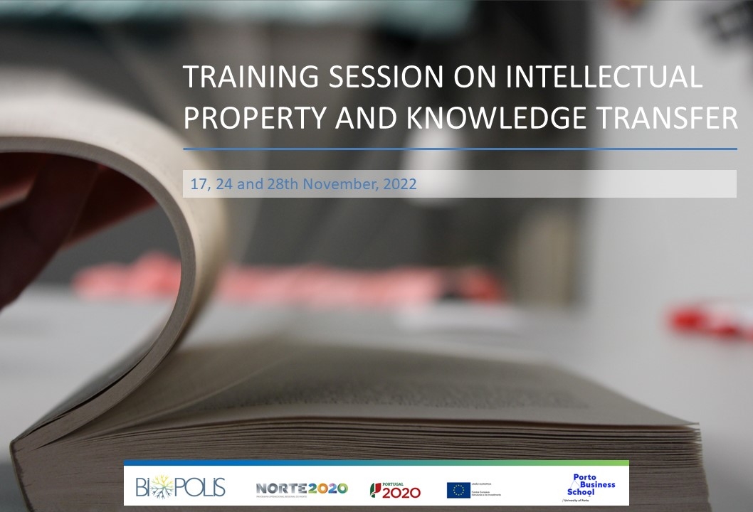 Training session on Intellectual Property and Knowledge Transfer