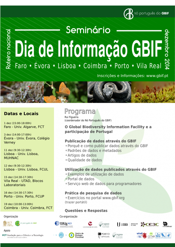 Seminário Dia de Informação GBIF