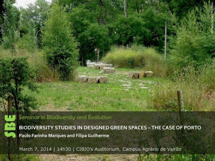BIODIVERSITY STUDIES IN DESIGNED GREEN SPACES – THE CASE OF PORTO