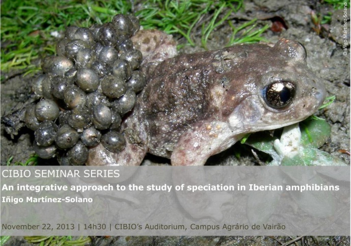 AN INTEGRATIVE APPROACH TO THE STUDY OF SPECIATION IN IBERIAN AMPHIBIANS