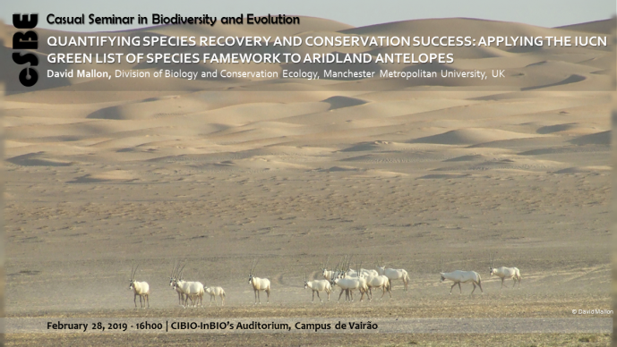QUANTIFYING SPECIES RECOVERY AND CONSERVATION SUCCESS: APPLYING THE IUCN GREEN LIST OF SPECIES FAMEWORK TO ARIDLAND ANTELOPES