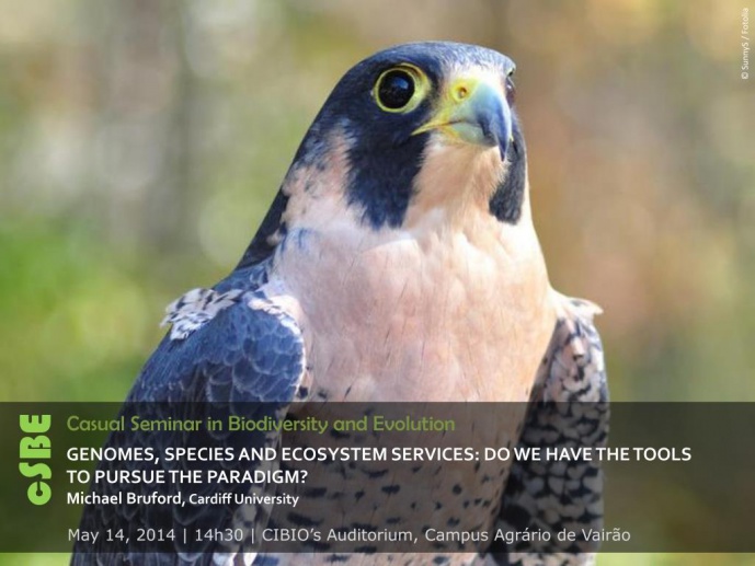 GENOMES, SPECIES AND ECOSYSTEM SERVICES: DO WE HAVE THE TOOLS TO PURSUE THE PARADIGM?
