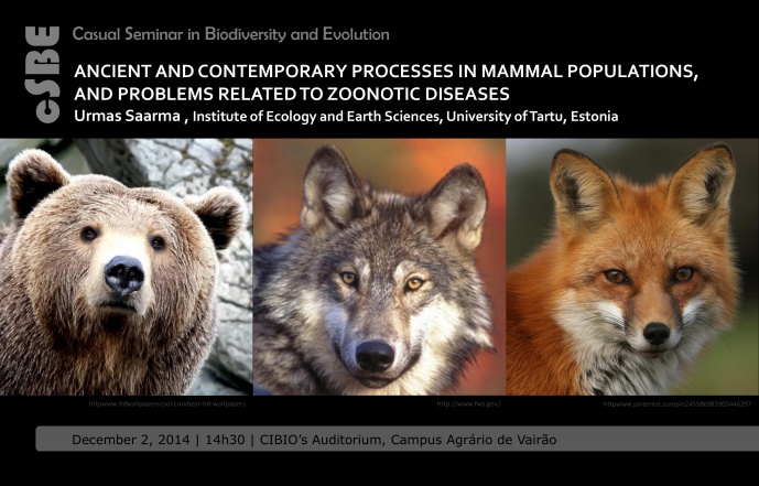 ANCIENT AND CONTEMPORARY PROCESSES IN MAMMAL POPULATIONS, AND PROBLEMS RELATED TO ZOONOTIC DISEASES