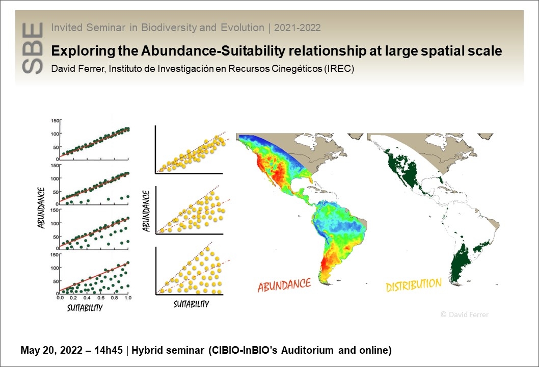 Exploring the Abundance-Suitability relationship at large spatial scale