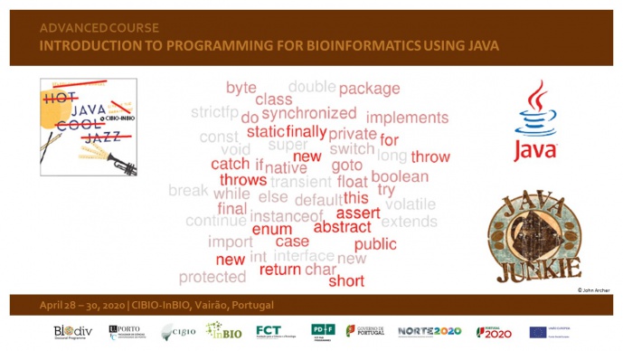 Introduction to programming for Bioinformatics using JAVA (CANCELLED)