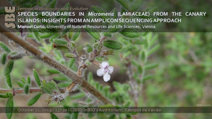 SPECIES BOUNDARIES IN Micromeria (LAMIACEAE) FROM THE CANARY ISLANDS: INSIGHTS FROM AN AMPLICON SEQUENCING APPROACH
