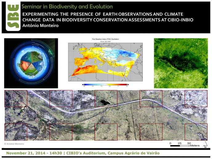 ENHANCING THE APPLICATION OF EARTH OBSERVATIONS IN BIODIVERSITY AND ECOSYSTEM ASSESSMENTS- EXAMPLES FROM ONGOING RESEARCH AT CIBIO-InBIO