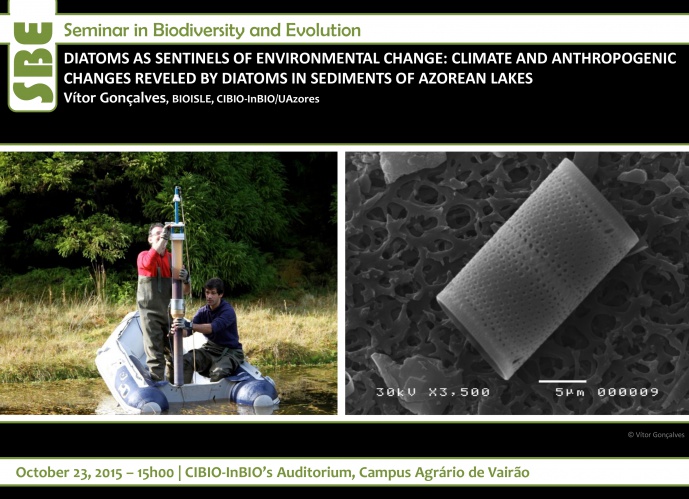 DIATOMS AS SENTINELS OF ENVIRONMENTAL CHANGE: CLIMATE AND ANTHROPOGENIC CHANGES REVELED BY DIATOMS IN SEDIMENTS OF AZOREAN LAKES