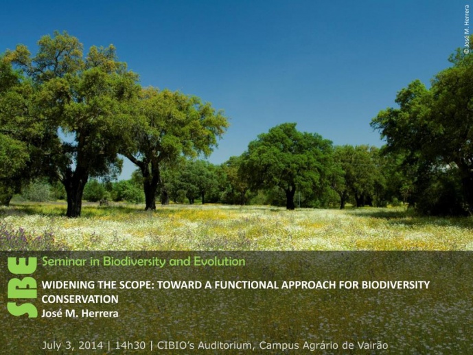 WIDENING THE SCOPE: TOWARD A FUNCTIONAL APPROACH FOR BIODIVERSITY CONSERVATION