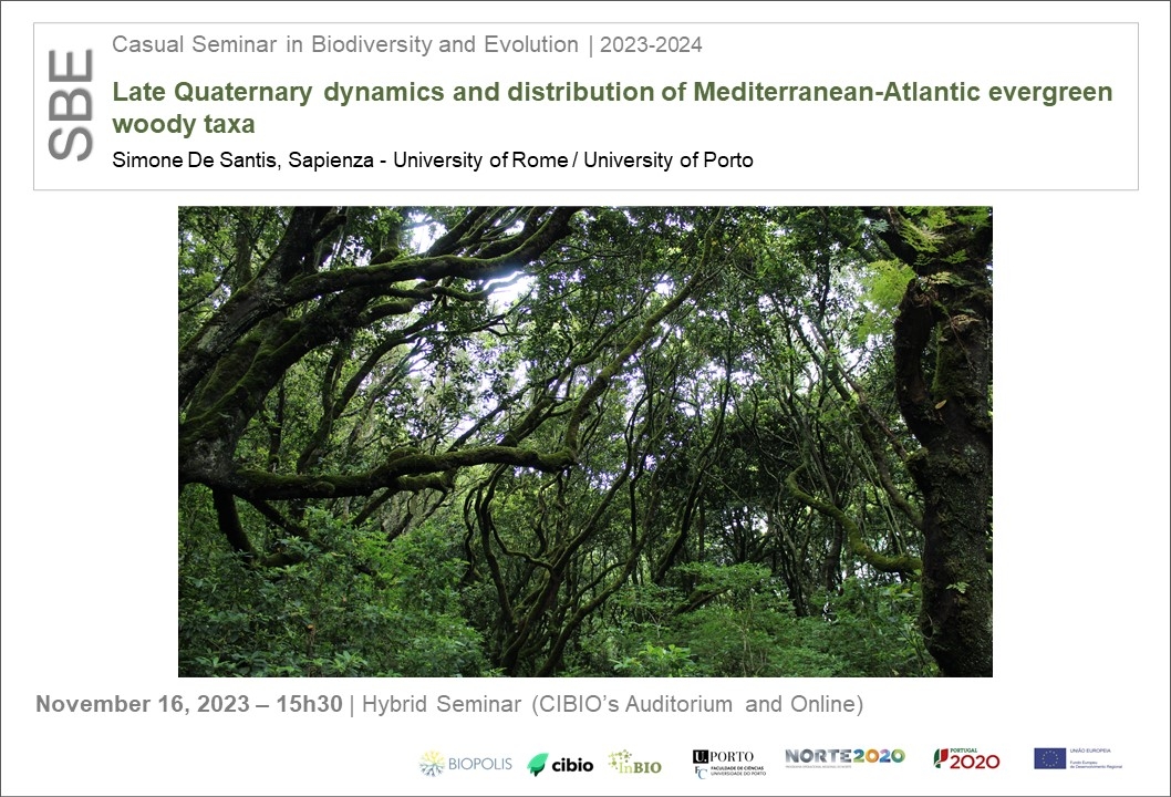 Late Quaternary dynamics and distribution of Mediterranean-Atlantic evergreen woody taxa
