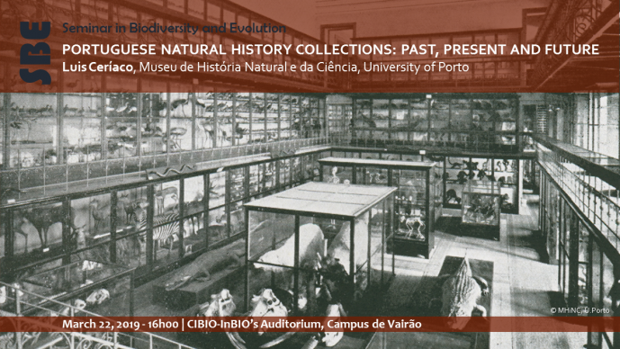 PORTUGUESE NATURAL HISTORY COLLECTIONS: PAST, PRESENT AND FUTURE