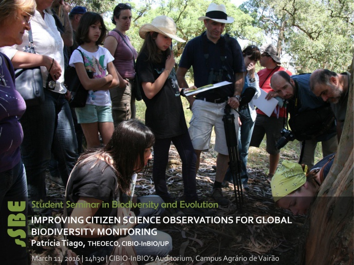 IMPROVING CITIZEN SCIENCE OBSERVATIONS FOR GLOBAL BIODIVERSITY MONITORING