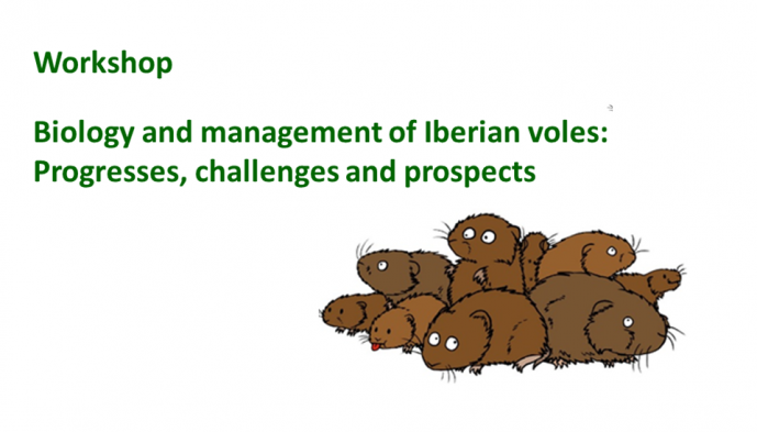 Workshop - BIOLOGY AND MANAGEMENT OF IBERIAN VOLES: PROGRESSES, CHALLENGES AND PROSPECTS
