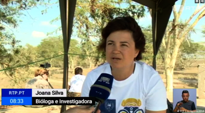 MARIA JOANA FERREIRA DA SILVA WAS INTERVIEWED ON RTP NEWS