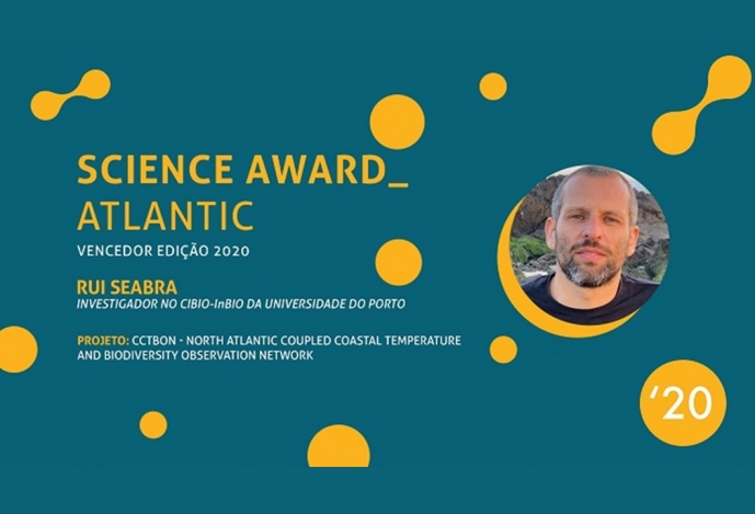 Rui Seabra wins FLAD SCIENCE AWARD ATLANTIC 2020